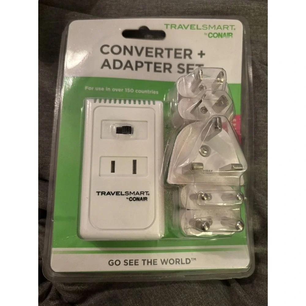 CONAIR Travel Smart 1875 Watt International Converter Set TS702CRR - New in Box‎
